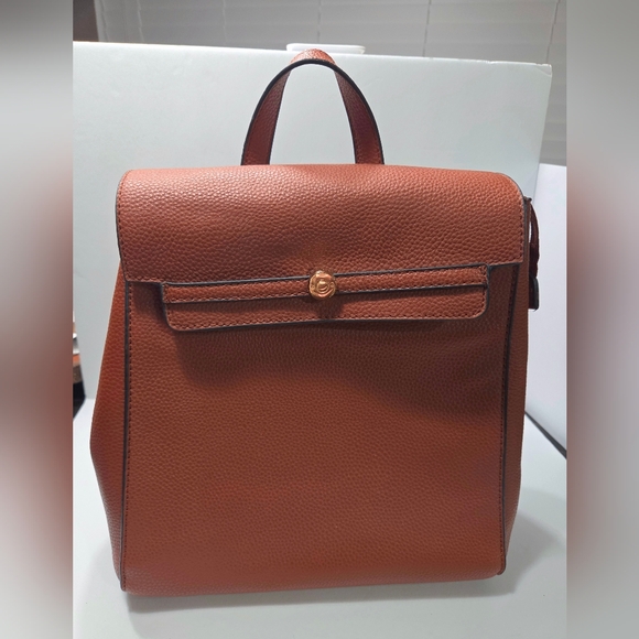 Handbags - Brown Backpack/Purse